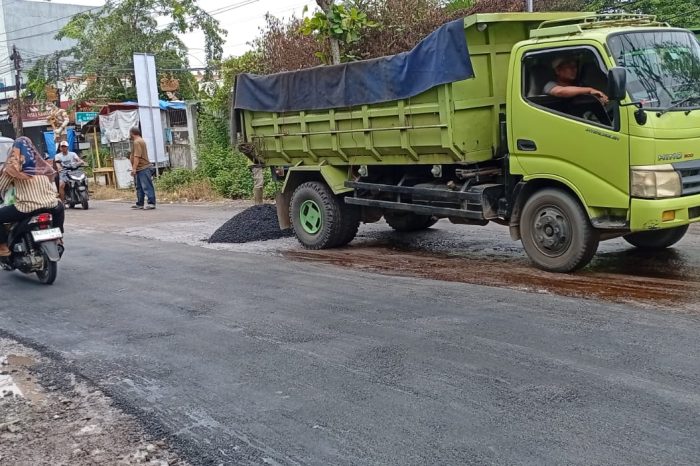 Pemkot Metro Mulai Perbaikan Jalan Rusak Menjelang Lebaran
