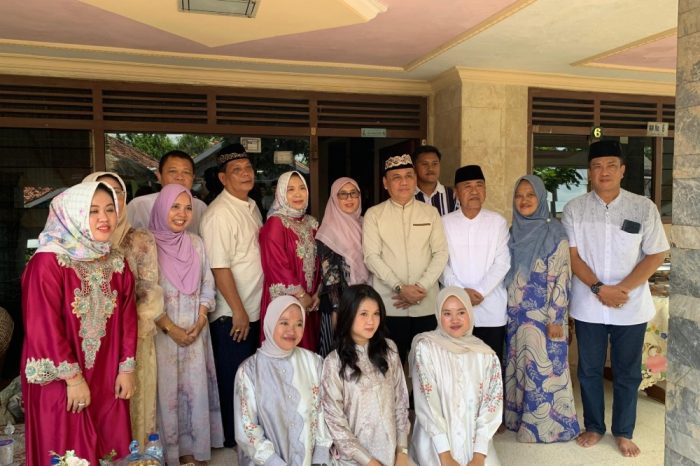 Walikota Metro Halal Bihalal Keliling Menjaga Kekompakan Jajaran Pemerintah
